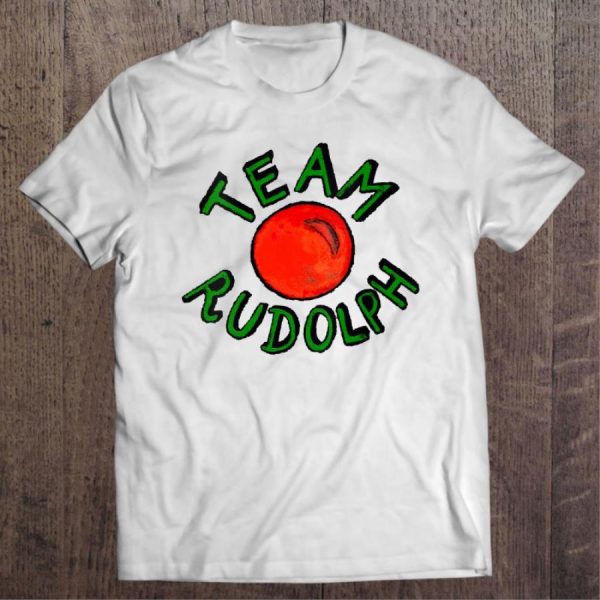 Team Rudolph Funny Santa Red Nosed Reindeer shirt