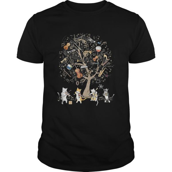 The Cats Are Playing Music shirt