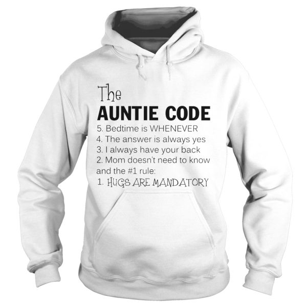 The auntie code shirt