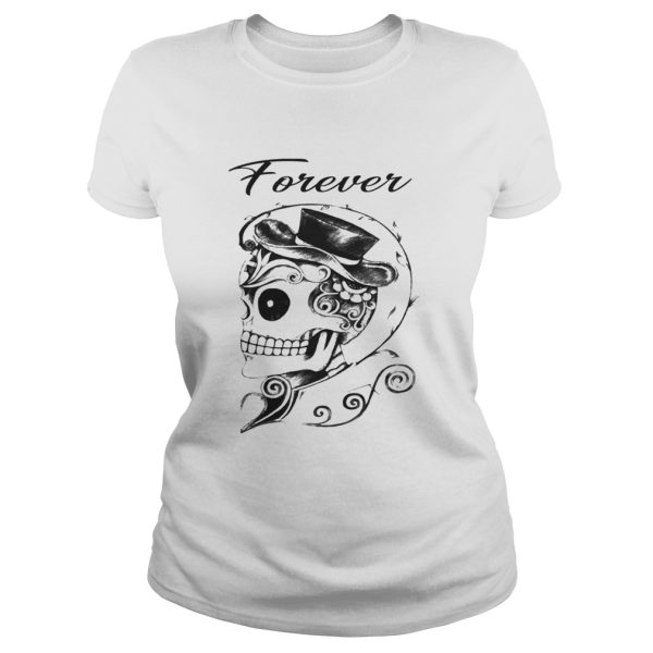 Together Forever Skeleton Valentines Day Couple 2 T-Shirt