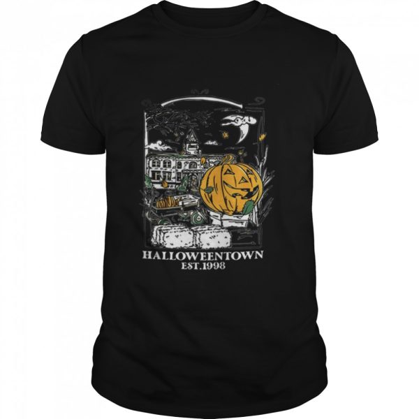 Town Est 1998 Town University Pumpkin Town Fall Town Halloween shirt