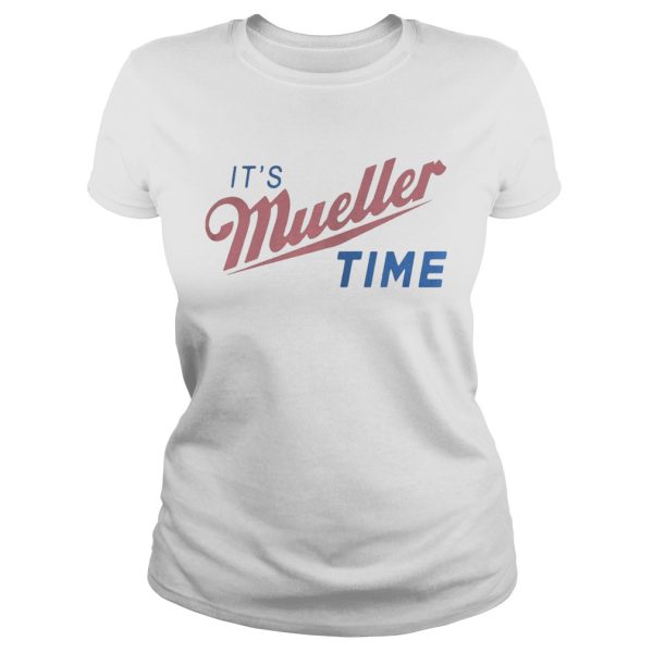 Trump and Mueller it’s Robert Mueller time resist Anti Trump shirt