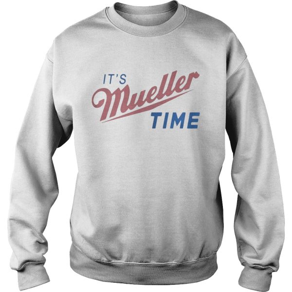 Trump and Mueller it’s Robert Mueller time resist Anti Trump shirt