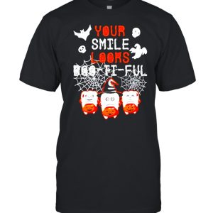Your smile looks boo-ti-ful Happy Halloween shirt