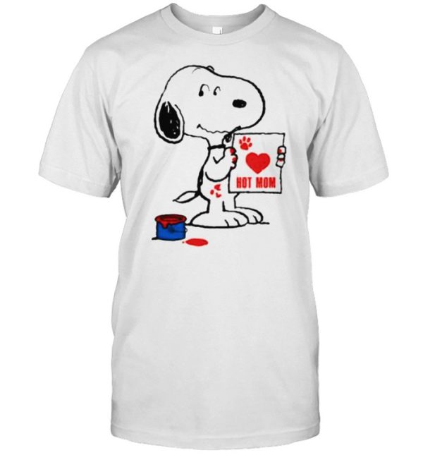 hot Mom Snoopy Draw Shirt