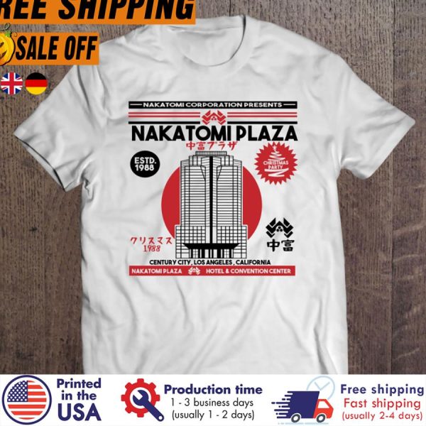 nakatomi Plaza Christmas Movies shirt