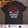 nonna Bear Christmas Pajama Red Plaid Buffalo shirt