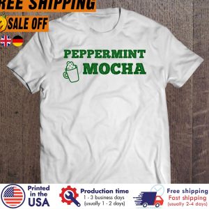 peppermint Mocha Christmas shirt 1