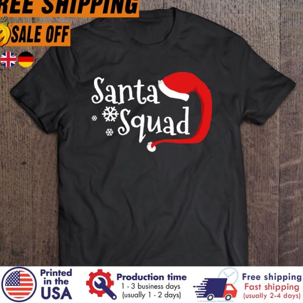 santa Squad Christmas Winter Clause shirt