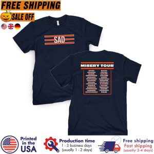 the Chicago bears QB misery tour shirt 2