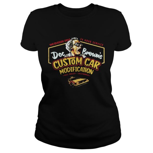 1640 riverside drive 24 hour service Doc Browns Custom car modification shirt