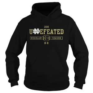 2018 Notre Dame Fighting Irish undefeated regular 120 season shirt 1 1