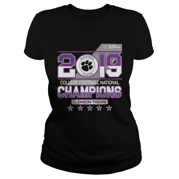 2019 college football National champions Clemson Tigers shirt