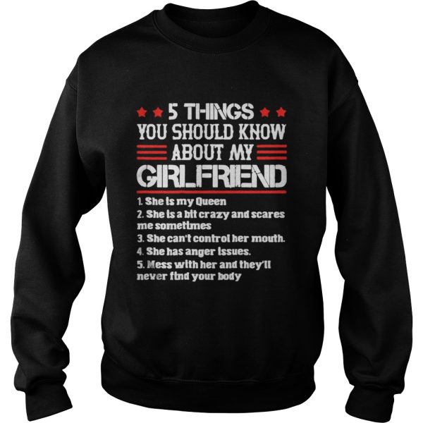 5 Things You Should Know About My Girlfriend Shirt