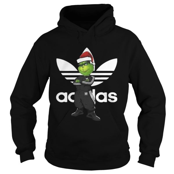 Adidas Grinch santa shirt