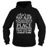Aint no man alive that could take my husbands place god blessed the broken road shirt