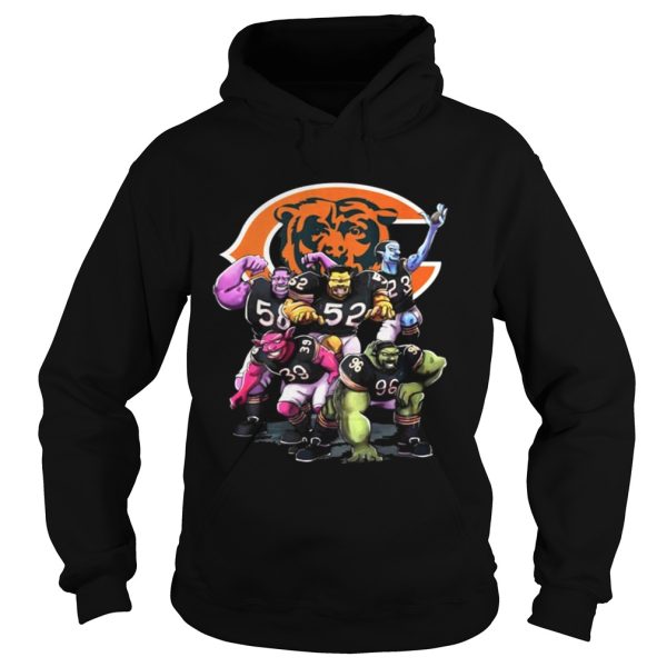 All Heroes Monster Chicago Bears Assemble shirt