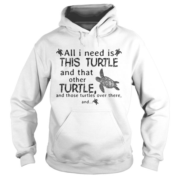 All I need is this turtle and that other turtle and those turtles shirt