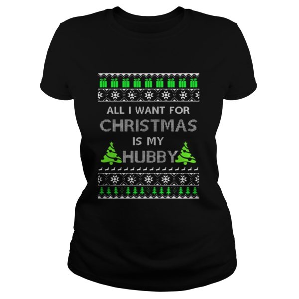 All I want for Christmas is my Wifey shirt