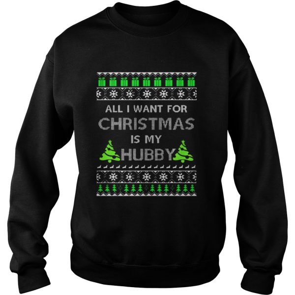 All I want for Christmas is my Wifey shirt