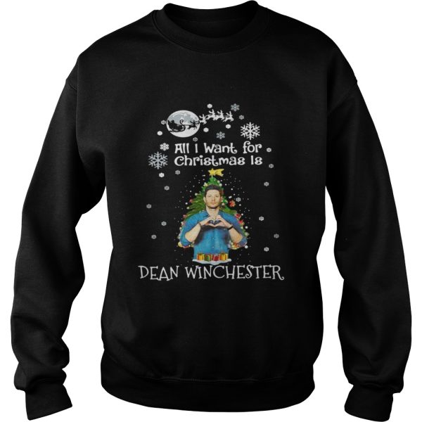 All I want for christmas is Dean Winchester shirt