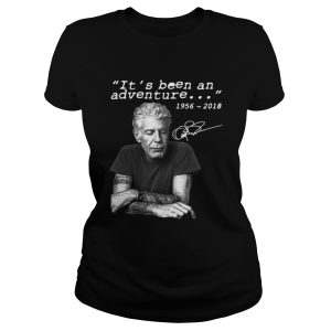 Anthony Bourdain Its been an adventure 1956 2018 shirt 2