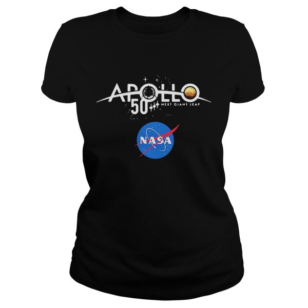 Apollo 50th Nasa next giant leap shirt