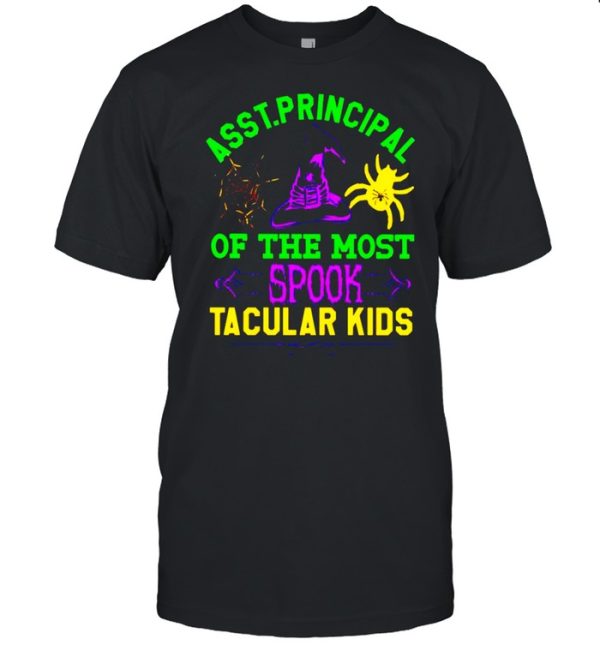 Asst principal of the most spooktacular kids shirt