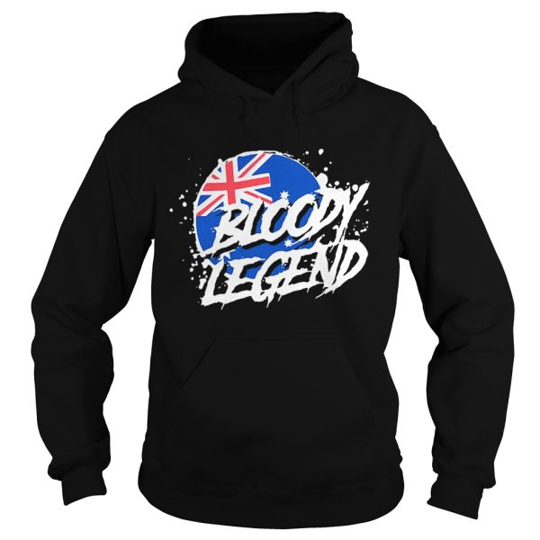 Australia flag Bloody Legends shirt