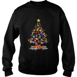 Autism Awareness Christmas Tree Shirt 2