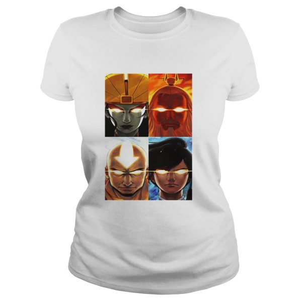 Avatar the Last Airbender Kyoshi Roku Aang Korra shirt