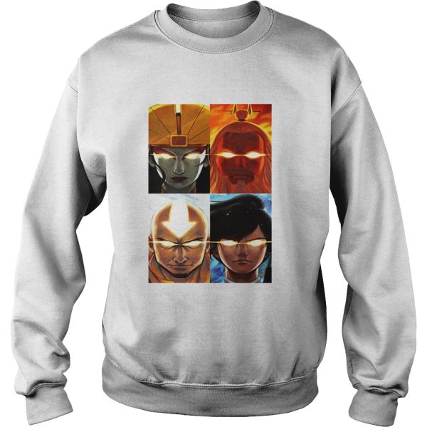 Avatar the Last Airbender Kyoshi Roku Aang Korra shirt