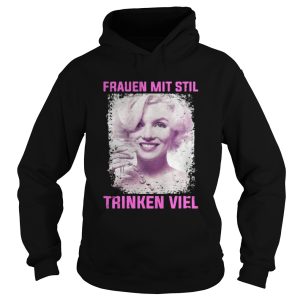 Awesome Marilyn Monroe frauen mit stil thinken viel shirt 1