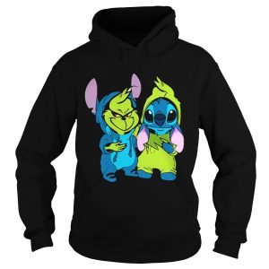 Baby Grinch and Stitch shirt 1