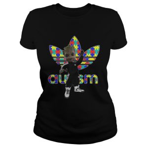 Baby Groot Adidas Autism Awareness Shirt 2