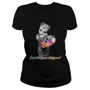 Baby Groot Dont Let Your Story End Shirt 2