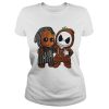 Baby Groot and Baby Jack Skellington shirt