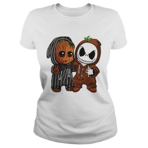 Baby Groot and Baby Jack Skellington shirt 1