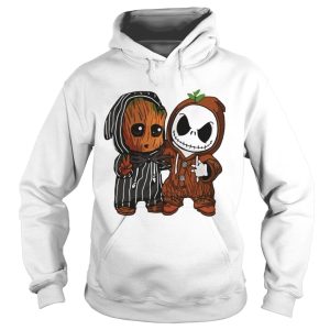 Baby Groot and Baby Jack Skellington shirt 3