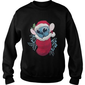 Baby Stitch in Christmas stocking shirt 3