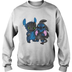 Baby Toothless and baby Stitch shirt 2 Baby Toothless and baby Stitch shirt 3