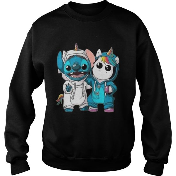 Baby Unicorn and Stitch shirt