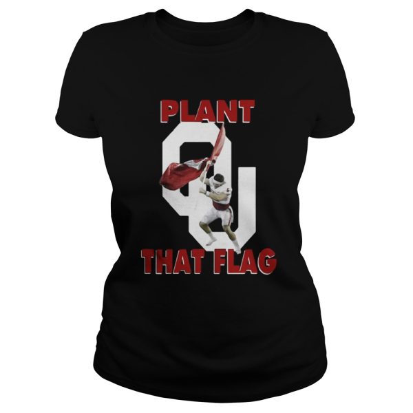 Baker Mayfield plant that flag shirt