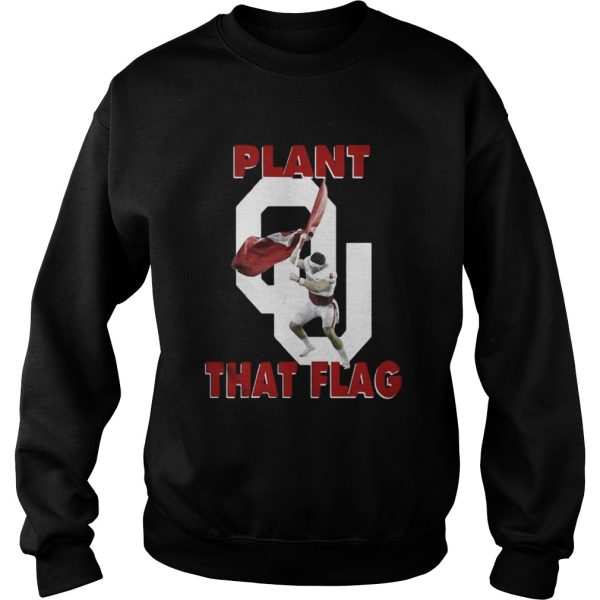 Baker Mayfield plant that flag shirt