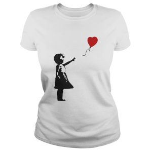 Banksy Girl With Balloon Shirt 2