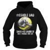 Baseball asshole dad smartass daughter best friends for life shirt