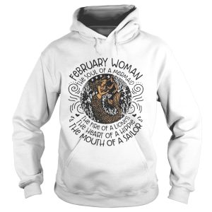 Best February March woman the soul of a witch the fire of a lioness shirt 1