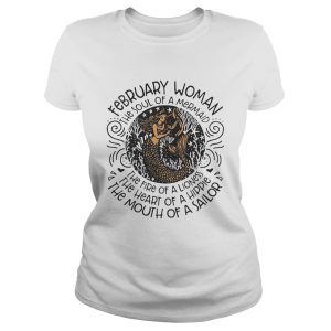 Best February March woman the soul of a witch the fire of a lioness shirt 1 Best February March woman the soul of a witch the fire of a lioness shirt 2