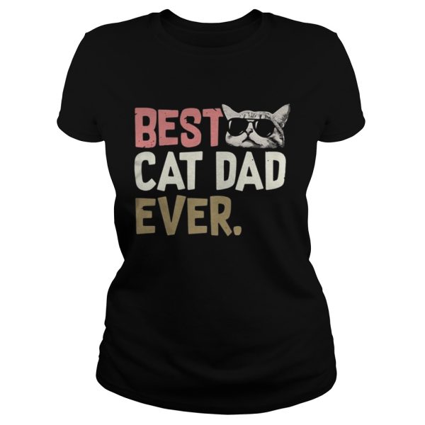 Best cat dad ever shirt