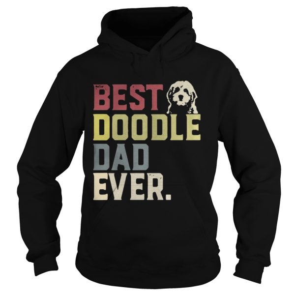 Best doodle dad ever dog shirt